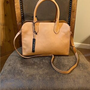 Claudia Firenze | Genuine Leather Crossbody Satchel